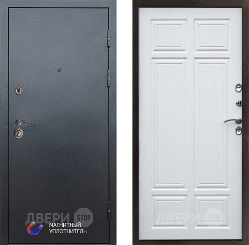 Входная металлическая Дверь Престиж Графит Премиум Лиственница белая в Ногинск