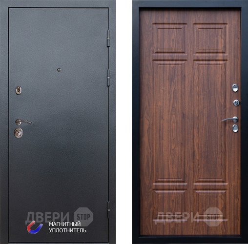 Дверь Престиж Графит Премиум Орех темный в Ногинск