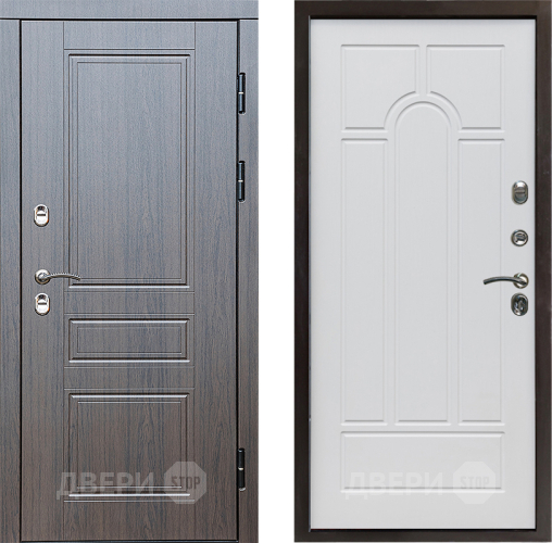 Дверь Престиж TERMO с терморазрывом Классика Арка Белое дерево в Ногинск