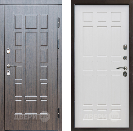 Дверь Престиж TERMO с терморазрывом Престиж Спарта Лиственница белая в Ногинск