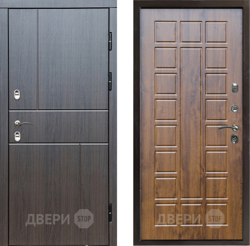 Входная металлическая Дверь Престиж TERMO с терморазрывом Горизонт Венге Престиж Дуб в Ногинск