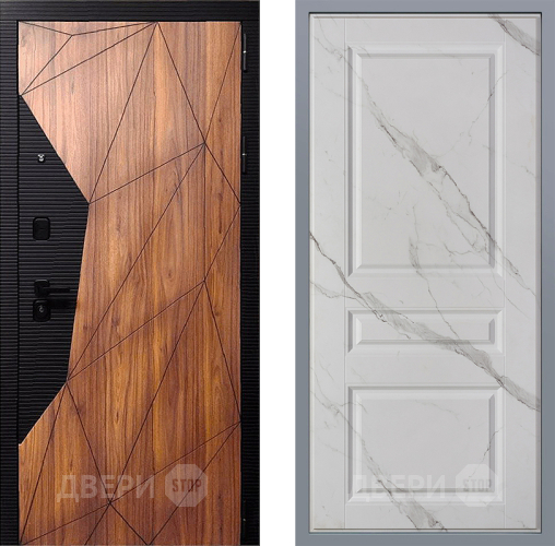 Дверь Заводские двери Морра Стокгольм Мрамор белый в Ногинск