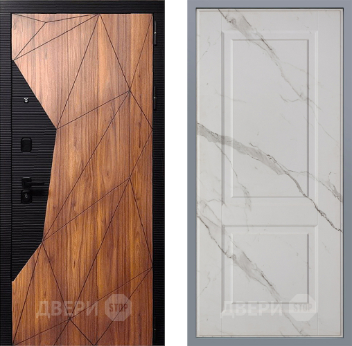 Дверь Заводские двери Морра Доррен Мрамор белый в Ногинск