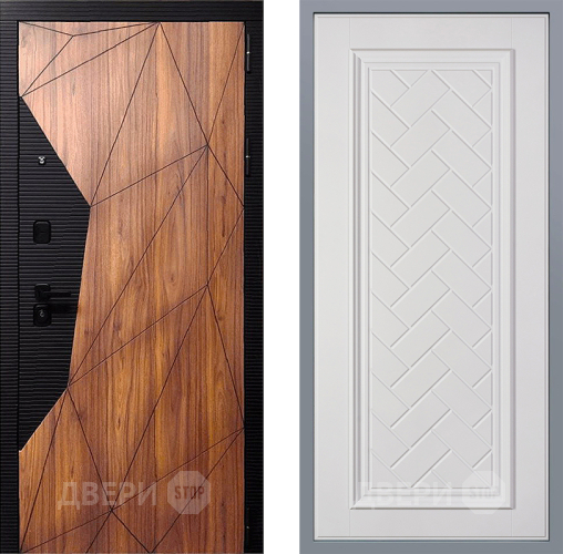 Дверь Заводские двери Морра Упра Белый софт в Ногинск