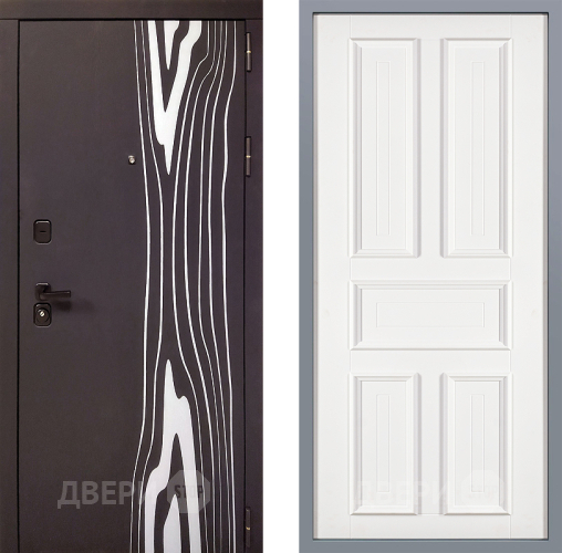 Дверь Заводские двери Леванте Уругвай Белый софт в Ногинск