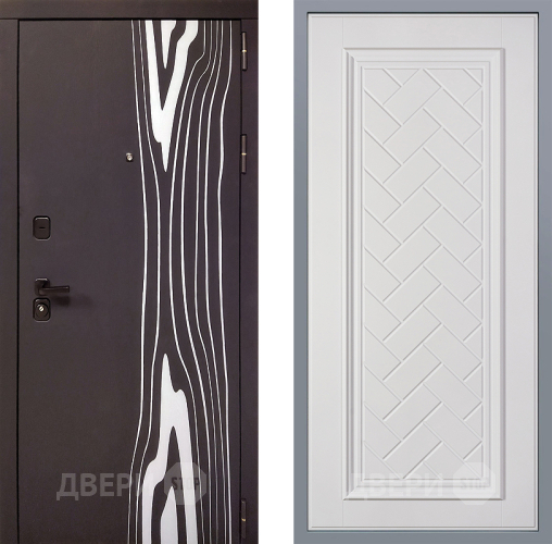 Дверь Заводские двери Леванте Упра Белый софт в Ногинск