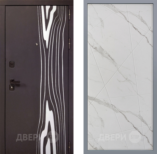 Дверь Заводские двери Леванте Флитта Мрамор белый в Ногинск