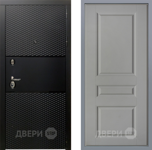 Дверь Заводские двери Тефлон Стокгольм Грей софт в Ногинск