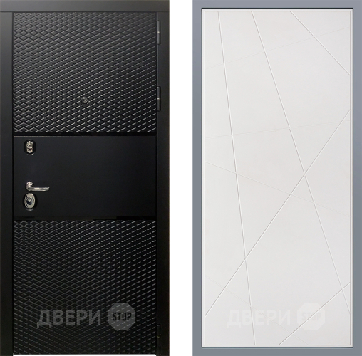 Дверь Заводские двери Тефлон Флитта Белый софт в Ногинск