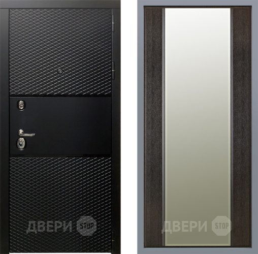 Дверь Заводские двери Тефлон Зеркало Макси Венге в Ногинск