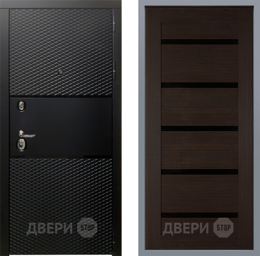 Дверь Заводские двери Тефлон СБ-1 орех тисненый в Ногинск