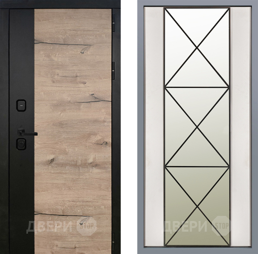 Дверь Заводские двери Ларте Зеркало Перфекто Структурное дерево в Ногинск