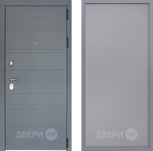 Дверь Заводские двери Лира Софт графит Тривия Грей софт в Ногинск