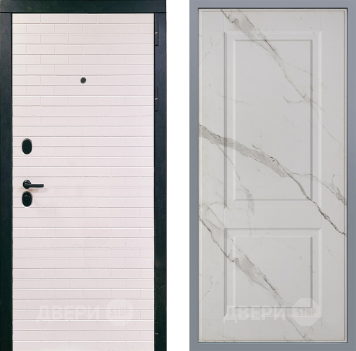 Дверь Заводские двери Сохо Доррен Мрамор белый в Ногинск