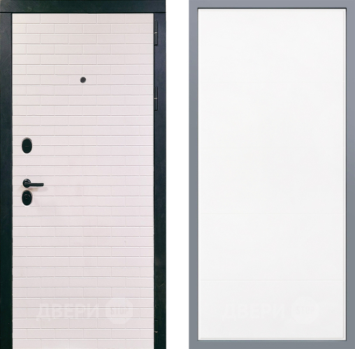 Дверь Заводские двери Сохо Тривия Белый софт в Ногинск