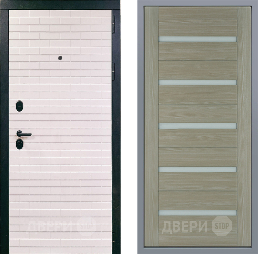 Дверь Заводские двери Сохо СБ-1 Капучино в Ногинск