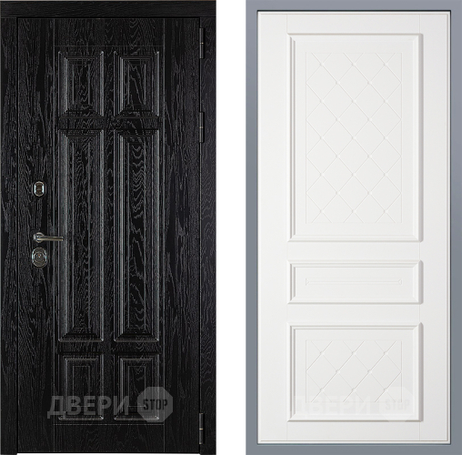 Дверь Заводские двери Мюнхен Урбино Белый софт в Ногинск