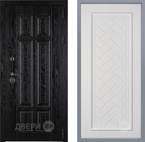 Дверь Заводские двери Мюнхен Упра Белый софт в Ногинск