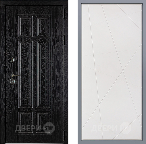 Дверь Заводские двери Мюнхен Флитта Белый софт в Ногинск