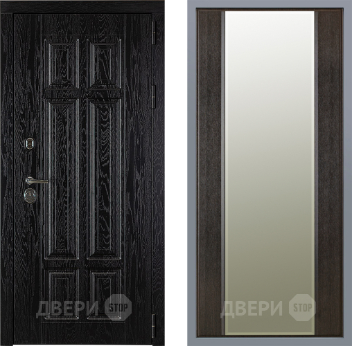 Дверь Заводские двери Мюнхен Зеркало Макси Венге в Ногинск