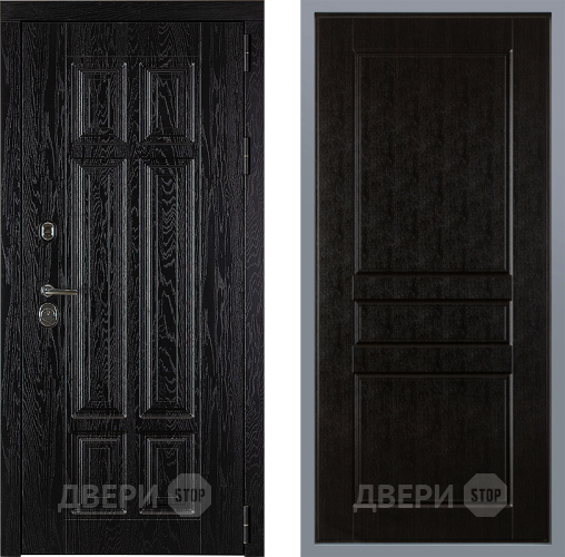 Дверь Заводские двери Мюнхен К-2 Венге в Ногинск