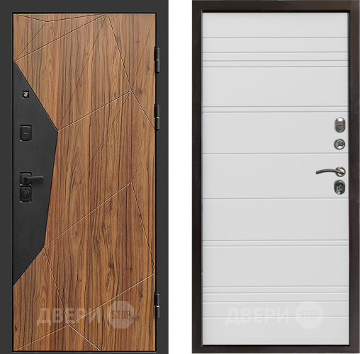 Входная металлическая Дверь Престиж Avangard Line Белый в Ногинск