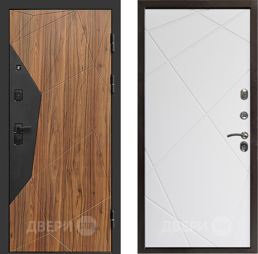 Входная металлическая Дверь Престиж Avangard Лучи Бетон белый в Ногинск