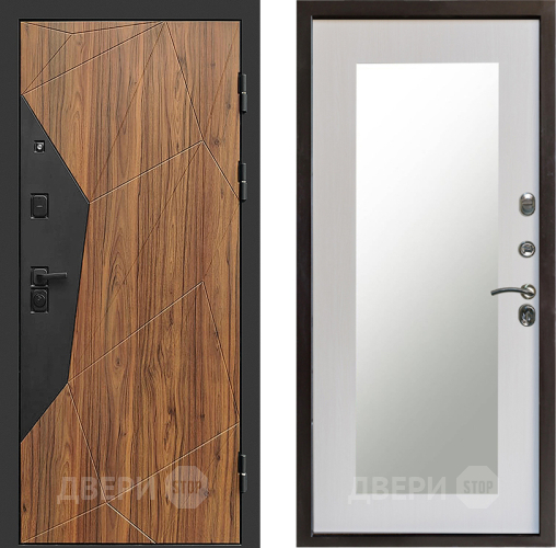 Дверь Престиж Avangard Зеркло Пастораль Лиственница белая в Ногинск