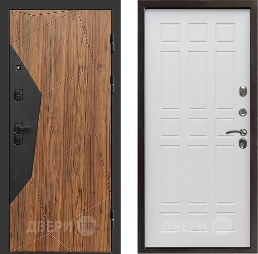 Входная металлическая Дверь Престиж Avangard Спарта Лиственница белая в Ногинск
