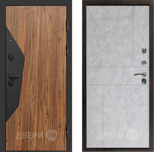 Входная металлическая Дверь Престиж Avangard Горизонт Бетон светлый в Ногинск