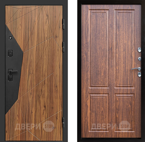 Входная металлическая Дверь Престиж Avangard Премиум Орех светлый в Ногинск