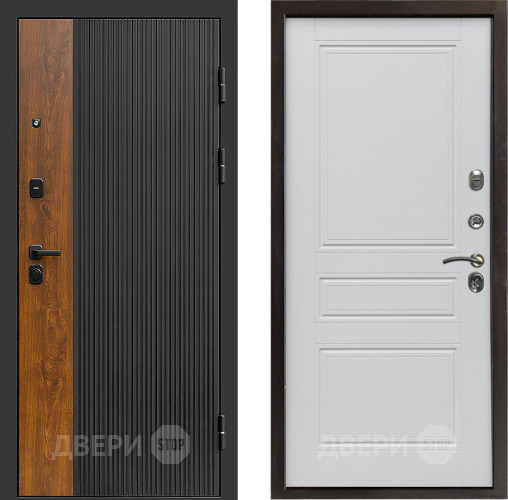 Входная металлическая Дверь Престиж Prestizh Классика Белый матовый в Ногинск