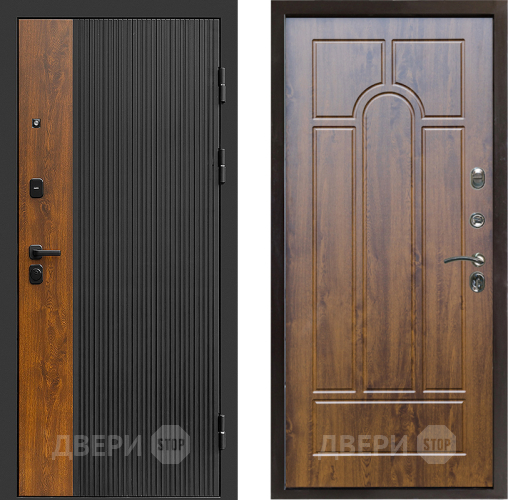 Входная металлическая Дверь Престиж Prestizh Арка Дуб в Ногинск