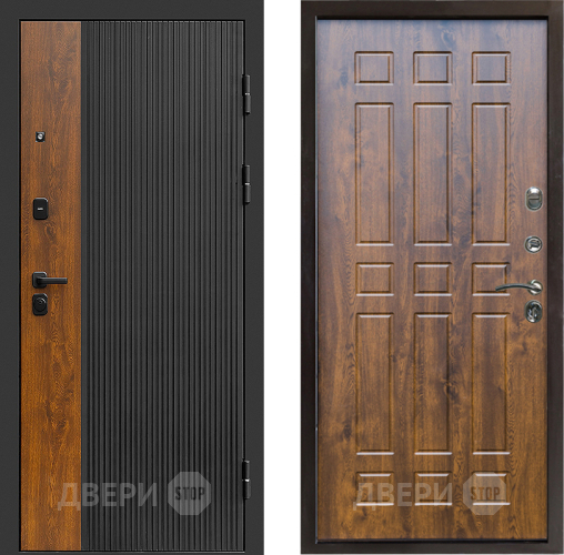 Входная металлическая Дверь Престиж Prestizh Спарта Дуб в Ногинск