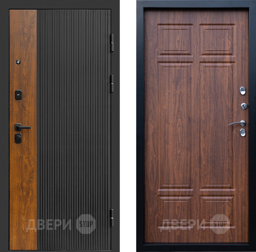 Входная металлическая Дверь Престиж Prestizh Премиум Орех темный в Ногинск