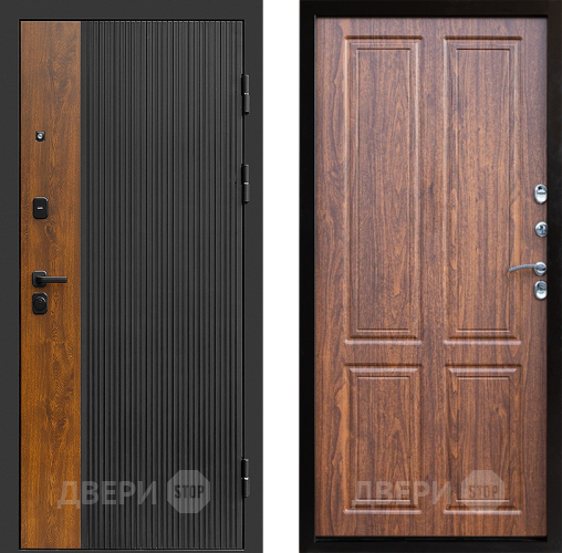 Входная металлическая Дверь Престиж Prestizh Премиум Орех светлый в Ногинск