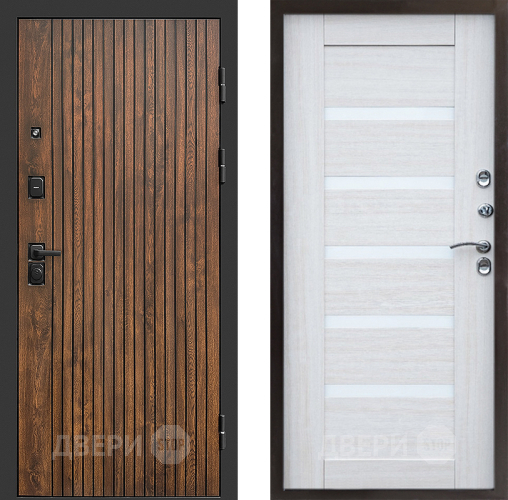 Входная металлическая Дверь Престиж Tvist Царга Лиственница белая в Ногинск