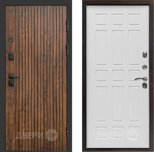 Входная металлическая Дверь Престиж Tvist Спарта Белое дерево в Ногинск