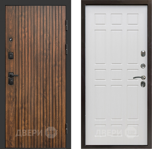 Входная металлическая Дверь Престиж Tvist Спарта Лиственница белая в Ногинск