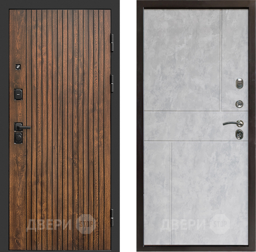 Входная металлическая Дверь Престиж Tvist Горизонт Бетон светлый в Ногинск