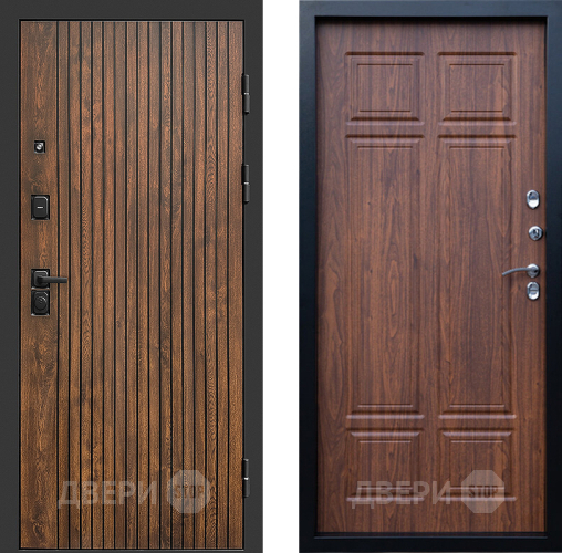 Входная металлическая Дверь Престиж Tvist Премиум Орех темный в Ногинск