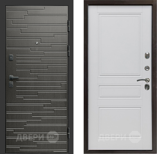 Дверь Престиж Rivera Классика Белый матовый в Ногинск