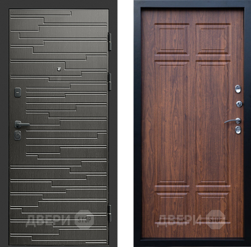 Дверь Престиж Rivera Премиум Орех темный в Ногинск