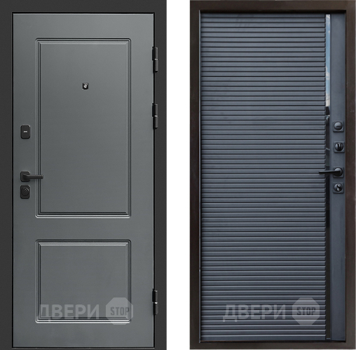 Входная металлическая Дверь Престиж Verona Porte Черный кварц в Ногинск