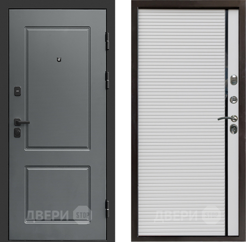 Входная металлическая Дверь Престиж Verona Porte Белый в Ногинск