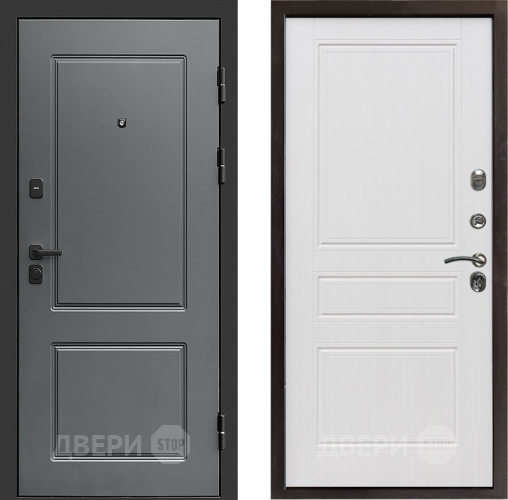 Входная металлическая Дверь Престиж Verona Классика Белое дерево в Ногинск