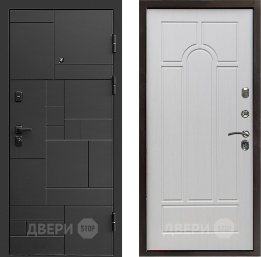 Дверь Престиж Kvadro Арка Лиственница белая в Ногинск