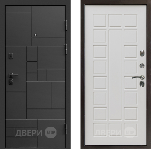 Входная металлическая Дверь Престиж Kvadro Престиж Бежевый мат в Ногинск