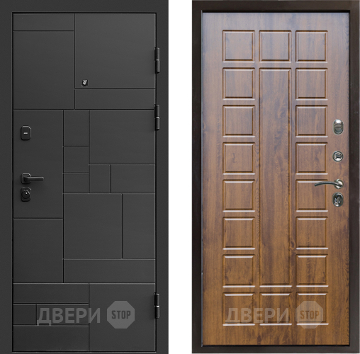 Входная металлическая Дверь Престиж Kvadro Престиж Дуб в Ногинск