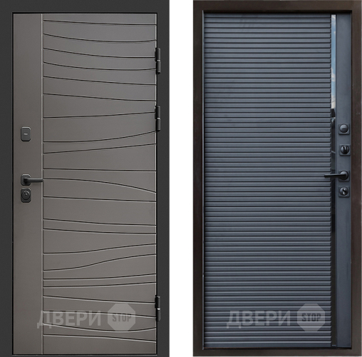 Входная металлическая Дверь Престиж Siciliya Porte Черный кварц в Ногинск